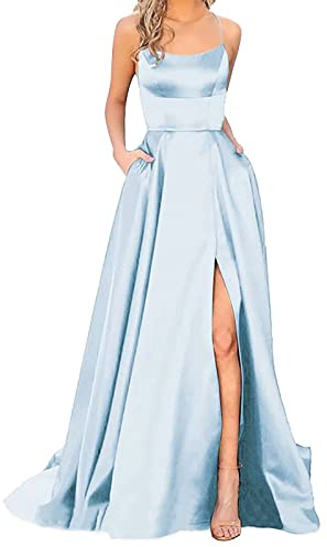 Daikascbny Abiti Sera Donna Eleganti Cocktail Party Y2K Lunghi Classico Ballo Abiti Eleganti Cerimonia Abito da Donna Senza Manica Autunnale da Damigelle Banchetto Vestito da Damigella