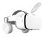 Visore 3D per realtà virtuale VR, occhiali VR con auricolare Bluetooth, occhiali 3D per realtà virtuale per iPhone/Samsung film e giochi compatibili con iOS/Android, per iPhone Apple Android Phone.