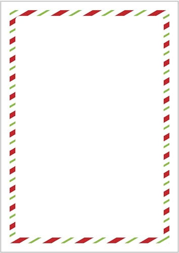 Briefpapier Wichtel DIN A4 - Papier Weihnachten - 20 Blatt - Motiv Nr. 062 | 100g/m²