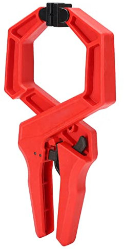 Wood Working Clamp, Ratchet Spring Clamp, Quick Release Ratchet Clamp, Engineering Plastic C Clamp Handle Woodworking Fixture for, Spring Clamps (4 Inch)