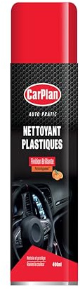 Carplan Auto Pratic Nettoyant Plastiques Agrumes, 400 ML