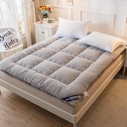 ZSMFCD Futon-Matratze, Japanische Bodenmatratze, Tatami-Matte, Isomatte, Faltbare Rollmatratze, Schlafsaal-Schlafzimmermatratze (150 * 200cm)