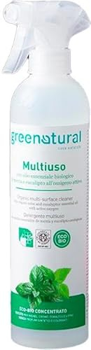 Greenatural, Detergente Multiuso all'Ossigeno Attivo, 500 ml