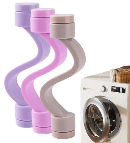 Supporto per porta lavatrice, accessorio per porta della lavatrice | magnetico, supporto per porta per lavasciuga magnetico, supporto per porta per lavatrici a caricamento frontale, 3 pezzi,