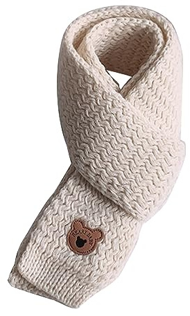 MISUVRSE Kinderschal Winter Baby Neck Schal Warmes Jungen Mädchen Neckerchief Süße Modische Winddichte Nackenabdeckung
