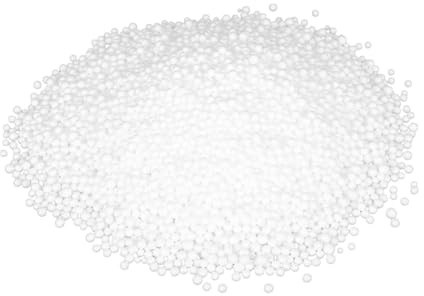 AUTSUPPL Palline di Polistirolo e dalla Superficie Liscia Mini Bianche Leggere per Imbottitura Pouf e Cuscini per Beanbag e Decorativi