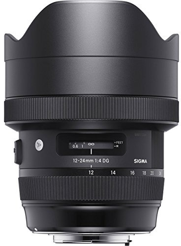 Sigma 12-24 mm F4 DG HSM Art Nikon Mount Lens - Black