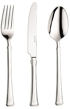 PINTI INOX - Servizio posate 24 pz. HERMITAGE C/SC.ROSSA REG