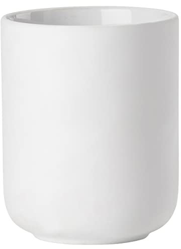 Zone Denmark Bicchiere per Pulizia zance, Porcellana Plastica, Bianco, 8,3cm