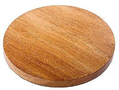 Kerzenteller Holzteller, rund D 13 cm