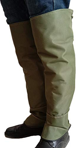 DYWOZDP Serpiente Polainas, Polainas Impermeables Anti Tear Serpiente, mordedura de la Serpiente Polainas cómodo y Protección de Equipos para la Caza Caminatas al Aire Libre