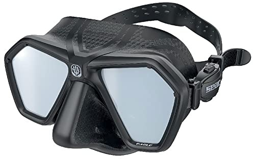 Seac Eagle, kompakte, kleinvolumige Maske für Tauchen, Freitauchen und Speerfischen