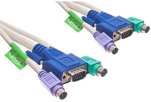 Belkin Accessori marca modello cavo KVM 2X PS/2 maschio e VGA maschio 1,5 m