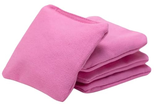 Wicked Wood Cornhole Bags – 2 x 4 offizielles ACL Lizenzprodukt – 15 x 15 cm – 450 g – ACL REC – Rosa