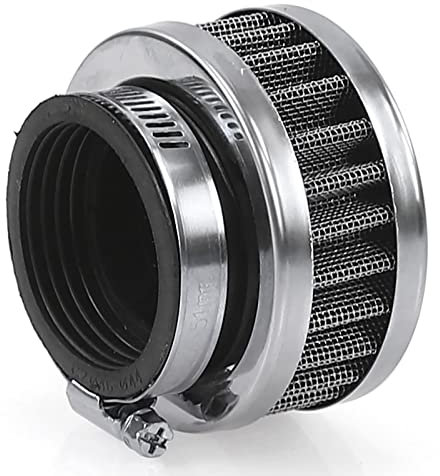 38-40MM Motorcycle Air Filter Universal Air Intake Filter Pod, High Flow Motorcycle Air Filter Pod for 110cc-160cc ATV Pit Bike Scooter Motorbikes Quad Bikes （2″H）