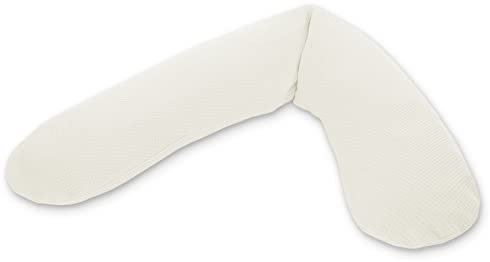 Theraline Stillkissen Das Original mit Polyester Hohlfaser Füllung - Farbe: 161 Creme Feinstrick
