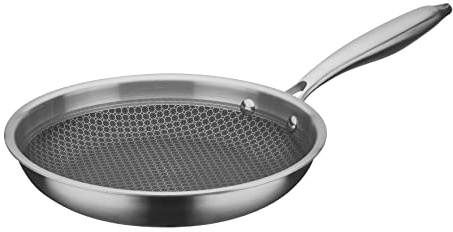 GSW Inoxxa Black 868518 Padella con struttura a nido d'ape, diametro 24 cm