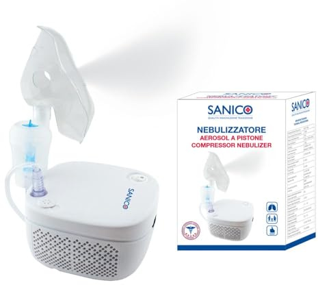 Sanico Nebulizzatore Aerosol a Pistone