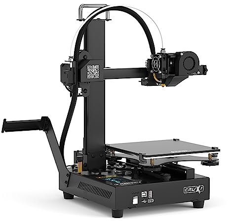 Irfora CRUX1 FDM 3D-Drucker mit geräuschlosem Metallblech-Motherboard, doppelte XY-Achsen-Führungsschienen, hochpräzise Desktop-3D-Drucker für Druckanfänger, Größe 7,08 x 7,08 x 7,08 Zoll