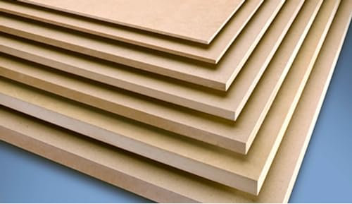 MDF Board Furniture Panel, MDF 15mm Thickness, Choose Your Panel Size Versatile Alternative to Cut To Size Crafts Hobby Sheets (1, 915mm x 610mm, 3 ft x 2 ft)