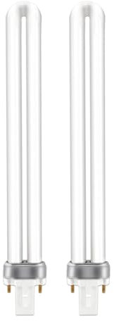 Ddlisu G23 2 Polige 11W Kompaktleuchtstofflampe, Neutral Weiß 4000K, 890 LM, G23 2 Polige CFL Energiesparlampen, U Förmige Röhre, Anwendbar für Wohnzimmer, Schlafzimmer, Flur, Nicht Dimmbar, 2 Stück