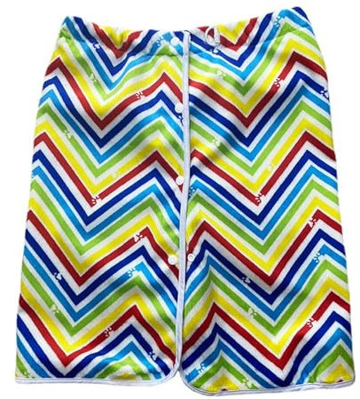 LVYUDS Inkontinenz Bettunterlage Rock Taillenband Verstellbar ältere Menschen Patient Menstruierend, Inkontinenzunterlage Waschbar Atmungsaktiv Auslaufsicher Inkontinenzauflage(XXL,Striped)