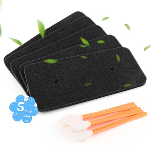 RongZy 5 Piezas 40006731 Secagem Filtro para Hoover Candy Filtro de Espuma Filtro de Pelusa Estera Filtrante para Secadoras Repuesto