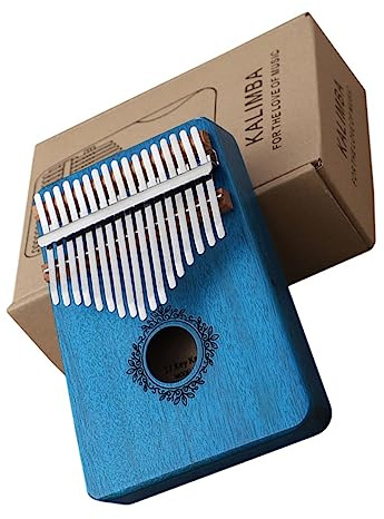 Kisangel Daumenklavier Tasten Fingerinstrument Für Anfänger Kalimba Tragbares Musikinstrument Geschenkidea