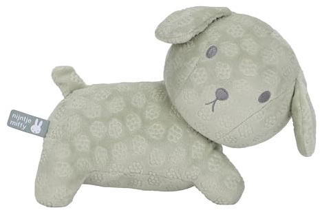 Miffy - Snuffy Plüschtier Flower grün – 20 cm – Begleiter für Neugeborene – ultraweich – Kuscheltier – Spielzeug – Dekoration für Kinderzimmer – originelles Geschenk – Hund Plüsch