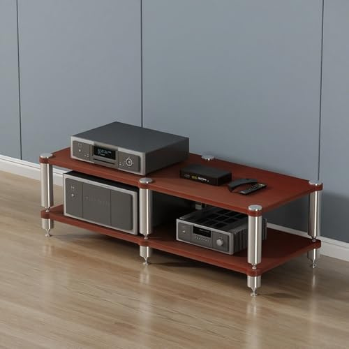 Mueble equipo hifi,estante para componentes de audio,Gabinete de audio,Mueble hifi,mueble tocadiscos,mueble hifi rack,Soporte de audio, Soporte de audio y video, Soporte multimedia AV, Gabinete AV(Tea