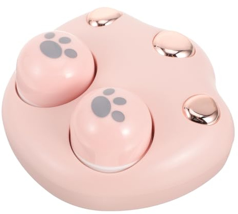 CONGARTENO Detergente Portatile Ultrasuoni per Lenti a Contatto e Piccoli Oggetti, Scatola Pulizia Compatta Rosa Pulitore Vibrante senza Batteria, per Orologi e Lenti da Trucco