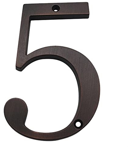 10 cm 4 tums zinklegering Hemadress Husnummer DIY Café Vägg...(5)