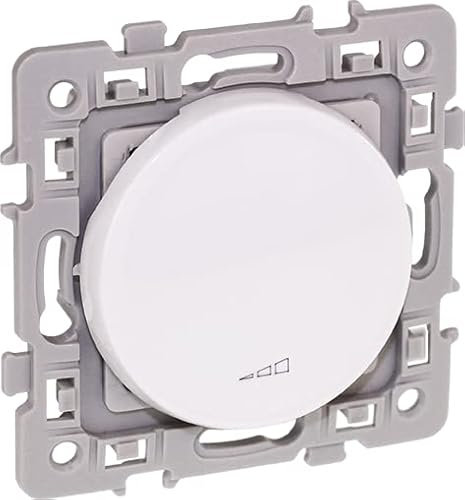 Variatore a 2 fili quadrato 1 post, 20-300VA - Bianco
