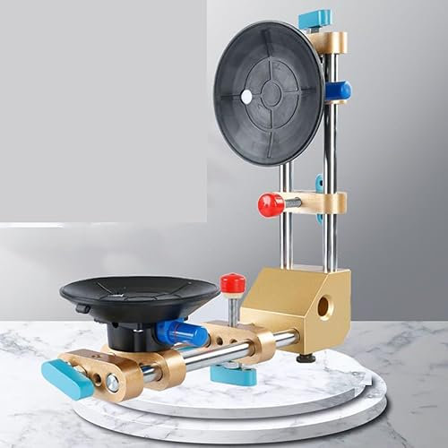 LINTAIZUO 6-Zoll-Saugnapf Nahtloser Nahtloser Steinnaht-Setter, Vakuumheber für den Transport von Fliesen, Laminat, Scheiben und Glas als Glasheber, Glassauger, Fliesenheber,RightAngle