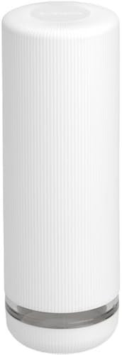 Brabantia Dispenser sapone SinkStyle, Dispenser per Sapone Cucina Anti-Gocciolamento, Accessorio con Ricarica Facile, Superficie Testurizzata Antiscivolo, Fresh White, 200 ml