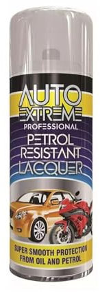 YSAMAX Petrol Resistant Lacquer Clear Spray Paint, Durable, Long-Lasting Protective Layer, Versatile Protection For Automotive Parts, Fuel Tanks, And Machinery, 400ML (1PCS)