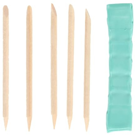 Mastic de Nettoyage de Montre – Outil de dégraissage d'huile, kit de Nettoyage de Montre 6 pièces | Ensemble d'outils de dégraissage de Mouvement de Montre, Prise en Main Confortable, Outil de