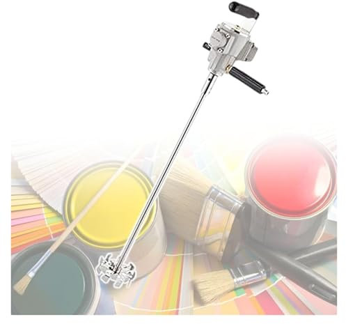 GTHTUHFD Mezclador Neumático De Tambor con Silenciador Y Orificio De Escape, 20 L, Herramienta Manual para Mezclar Pintura, Tintes E Hidrosoles.,