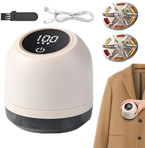 Rimuovipeli Elettrico Togli Pelucchi con Display Digitale