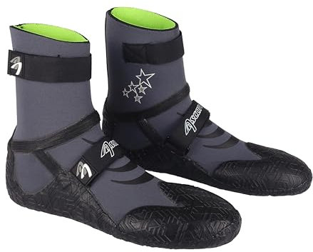 Ascan Star Round 5 mm Sehr komfortabler Neoprenschuh ohne Split mit Flexibler CR-Sohle. wasserdichte und verstärkte Nähte. (42)