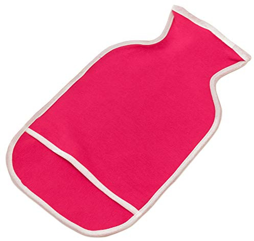 Wärmflaschenbezug für Wärmflasche 2 Liter, pink