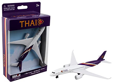Herpa Aviation Single Plane Airbus A350 Thai Airways, Kleiner Maßstab, Flugzeug Modell, Spielzeug Miniaturmodell aus Metall und Kunststoff - für Kinder ab 3 Jahren!