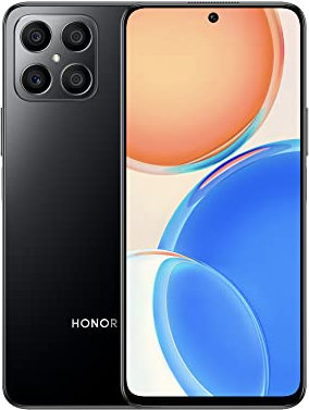 HONOR X8 Dual-Sim 128 GB ROM + 6 GB RAM (solo GSM | No CDMA) Smartphone 4G/LTE sbloccato di fabbrica (nero mezzanotte) - versione internazionale