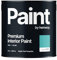Hemway - Premium Interior Paint - Bright Teal Turquoise 2.5 L | Indoor Matt Finish, Acrylic & Water-Based Emulsion | Quick Dry & High Coverage for the Kitchen, Bathroom & Bedroom