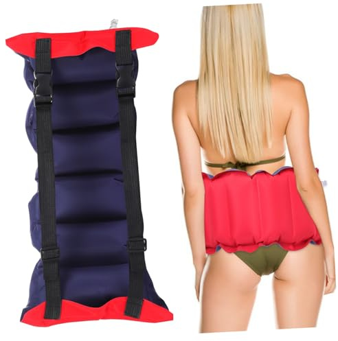 Garneck Verstellbarer Auftriebsgurt Inflatable Swim Belt Schwimmbelt Für Erwachsene Mit Schnellem Schließsystem Für Schwimmtraining Bietet Maximalen Auftrieb Und Stabilität