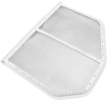 Flusensieb für Wäschetrockner Kunststoff Mesh für Lufteinlass und Auslass | Ersatzteil für Trockner, Einfache Reinigung und Montage, Effiziente Staubfiltration