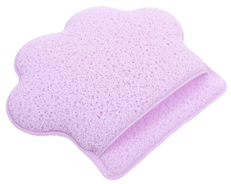 Toyvian Gesichtsreiniger zur Porenreinigung Violett Multifunktionaler kompakter Peeling Schwamm aus Hydrophilem Polyurethan und Make-up-entfernung für Tägliche Gesichtspflege