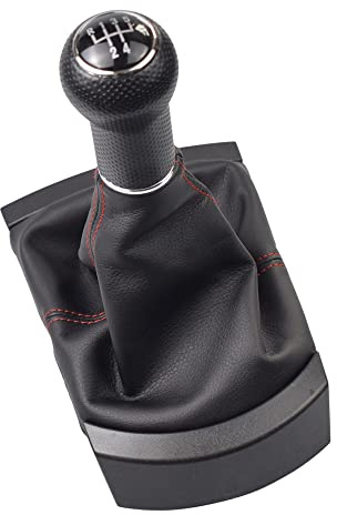 R5 Gang Manueller Schaltknauf für Seat Ibiza 2002–2010 (Rote Linie)