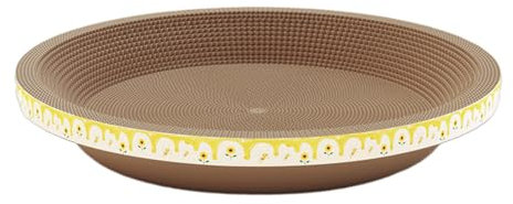 Kratzmöbel für Katzen aus Karton, wasserdichte Kratzsäule für Katzen, Katzenkratzbaum aus Karton für Sofa mit Kratzbrett, Kratzmatte für gewellten Boden, vielseitig einsetzbar für Katzen