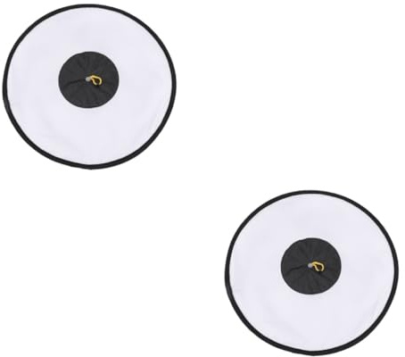 HEMOTON 2pcs Photography Reflector Camera Flash for Photography Video Light Sock Softbox Lighting Kit